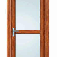 电泳香槟平开门 木纹平开门 拉丝平开门  外贸单 平开门系列