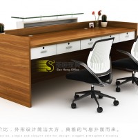 定制\n            办公桌简约时尚公司前台接待收银