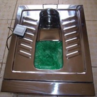 【物忧价廉】打包马桶 免水型生态环保厕所 不锈钢金属蹲坑