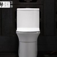 陶瓷洁具生产 新款抽水马桶座便器 威迪亚水件连体坐便器特价