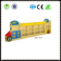 广州奇欣QX-18210B 幼儿玩具柜 卡通收纳柜 巴士造型书柜 组合玩具柜 储物架 教具柜 玩具柜厂家