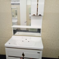 浴室柜厂家生产济南PVC浴柜和济南 橡木浴柜  80 浴柜洁具