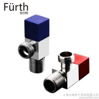 菲尔特全铜角阀套餐马桶热水器三角阀全铜加厚冷热水4分止水阀