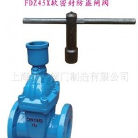 防盗闸阀/FDZ45X防盗闸阀/软密封防盗闸阀