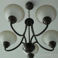 ,豪艺照明电器厂家批发家居吊灯客厅吊灯欧式出口铁艺吊灯2015