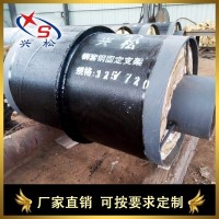 甘肃省蒸汽管道固定支架本地厂家 钢套钢固定节价格 直埋抗剪内固定支架