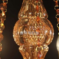 【直销】时尚**玻璃管水晶吊灯（图）