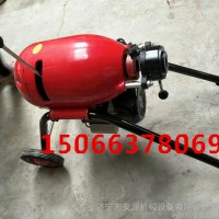 GQ-200型管道疏通机   下水道疏通机器   室外管道清理机