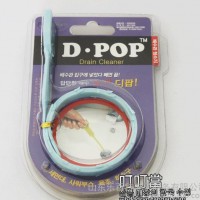 韩国原装进口塑料管道疏通器/通下水工具/下水道清理器/毛发清理