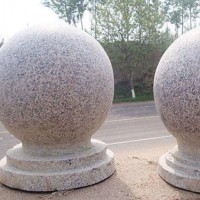 2015年新款大理石挡车石球 专业定制大理石圆球 北方**商