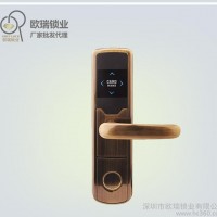 OR00青古铜酒店锁 智能酒店宾馆门锁  酒店门锁