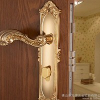 马牌锁业 锌合金室内门锁纯铜锁芯大门门锁直销